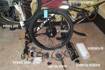 Что нужно для сборки электровелосипеда