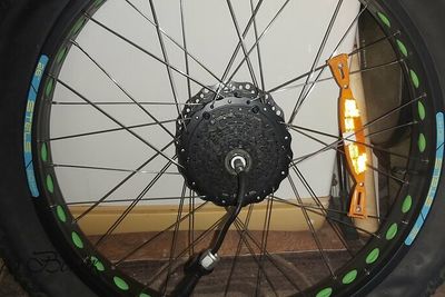 Как заспицевать мотор фэтбайка в два креста