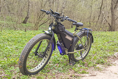 Тестирование электро фэтбайка Rush Hour